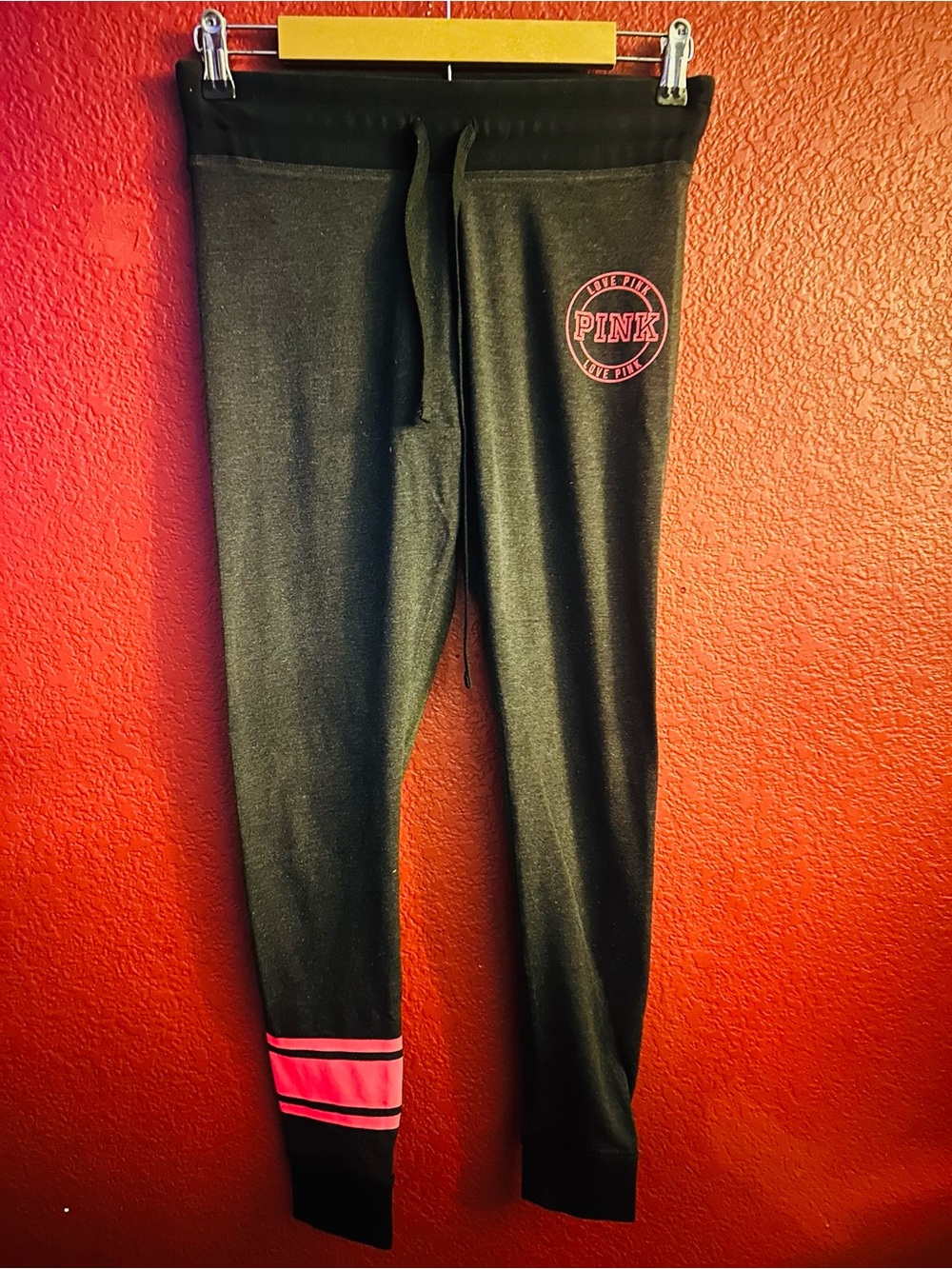PINK Victoria's Secret Grey Yoga Pants Size Small